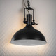 Industrial Single Pendant Black Industrial Single Pendant Black
